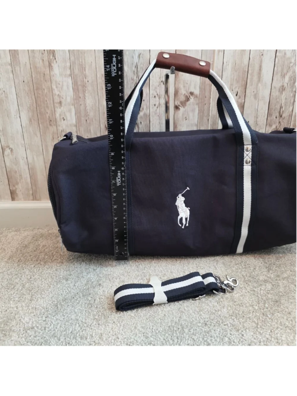 Ralph Lauren Duffle Bag Navy Blue Medium NWOT